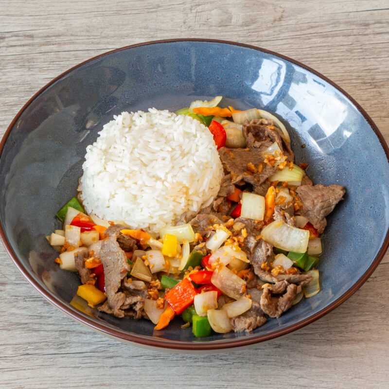 Wok Sauce à L'Ail Et Au Poivre